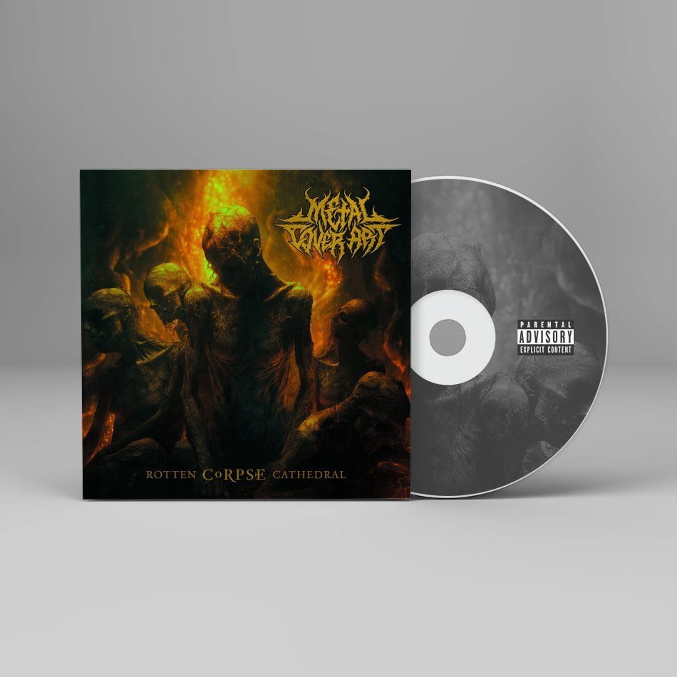 Rotten Corpse Cathedral CD Cover - Metal Cover Art